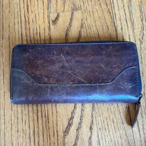 Frye Melissa Zip Around Wallet